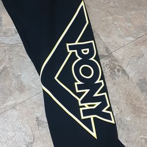 Pony Illusion Logo Capri Exercise Pants